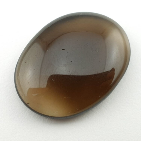 Kwarc dymny kaboszon 27x21 mm nr 15 Kwarc dymny kaboszon 27x21 mm nr 15