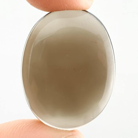 Kwarc dymny kaboszon 27x21 mm nr 15 Kwarc dymny kaboszon 27x21 mm nr 15
