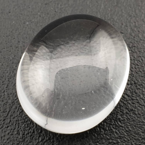 Kryształ górski kaboszon 23x20 mm nr 34 Kryształ górski kaboszon 23x20 mm nr 34