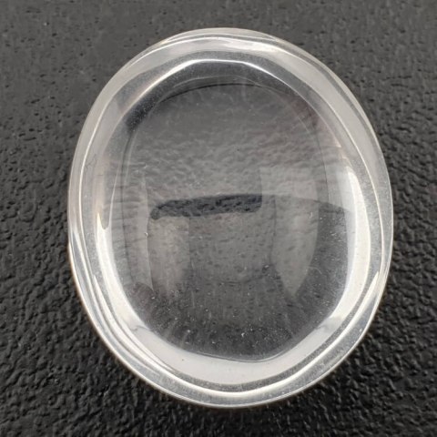 Kryształ górski kaboszon 23x20 mm nr 34 Kryształ górski kaboszon 23x20 mm nr 34