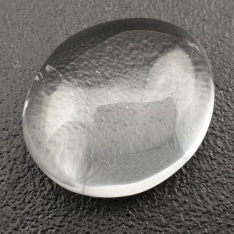 Kryształ górski kaboszon 23x20 mm nr 75 Kryształ górski kaboszon 23x20 mm nr 75
