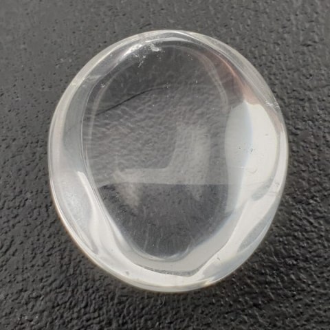 Kryształ górski kaboszon 23x20 mm nr 75 Kryształ górski kaboszon 23x20 mm nr 75