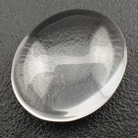 Kryształ górski kaboszon 24x20 mm nr 90 Kryształ górski kaboszon 24x20 mm nr 90