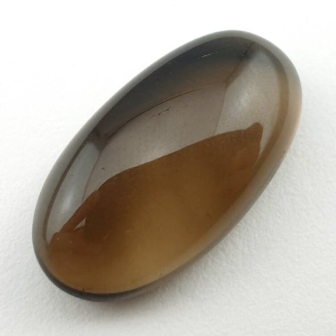 Kwarc dymny kaboszon 22x12 mm nr 80 Kwarc dymny kaboszon 22x12 mm nr 80