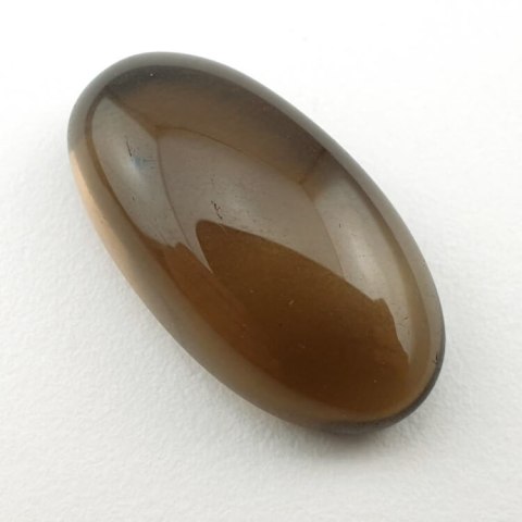 Kwarc dymny kaboszon 22x12 mm nr 80 Kwarc dymny kaboszon 22x12 mm nr 80
