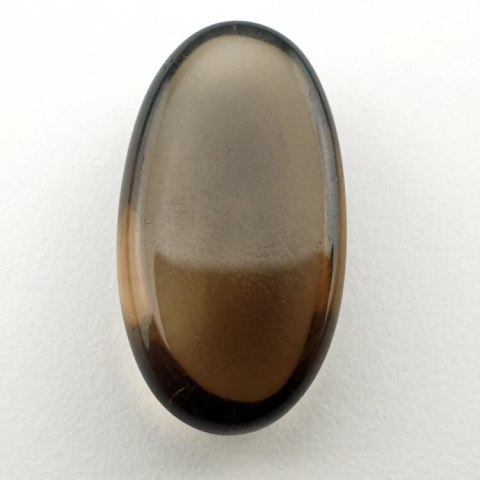 Kwarc dymny kaboszon 22x12 mm nr 80 Kwarc dymny kaboszon 22x12 mm nr 80
