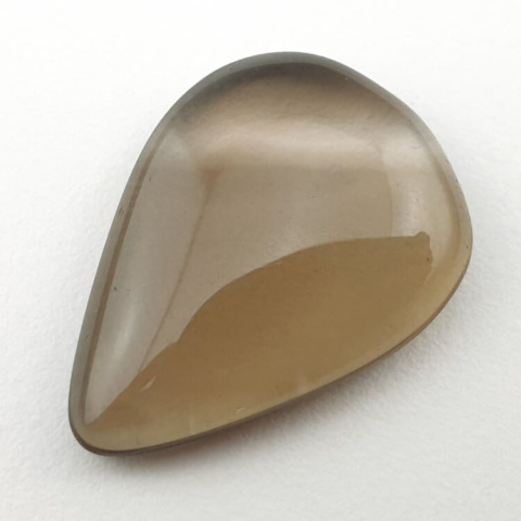Kwarc dymny kaboszon 24x18 mm nr 47 Kwarc dymny kaboszon 24x18 mm nr 47