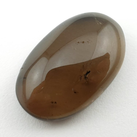 Kwarc dymny kaboszon 25x16 mm nr 50 Kwarc dymny kaboszon 25x16 mm nr 50