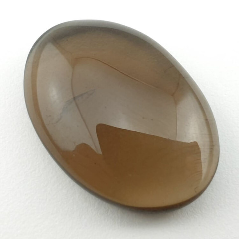 Kwarc dymny kaboszon 26x19 mm nr 38 Kwarc dymny kaboszon 26x19 mm nr 38
