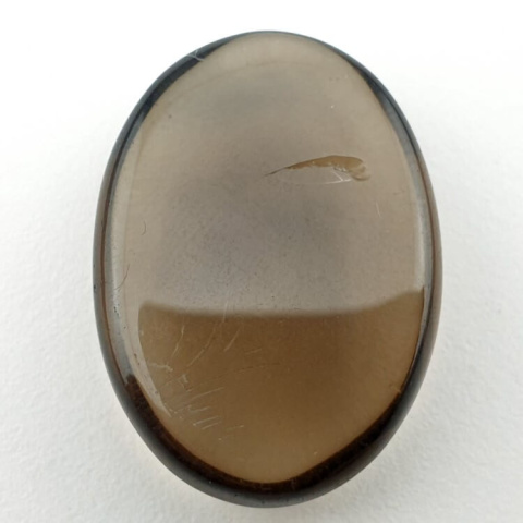 Kwarc dymny kaboszon 26x19 mm nr 38 Kwarc dymny kaboszon 26x19 mm nr 38