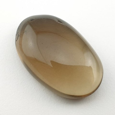 Kwarc dymny kaboszon 27x17 mm nr 67 Kwarc dymny kaboszon 27x17 mm nr 67