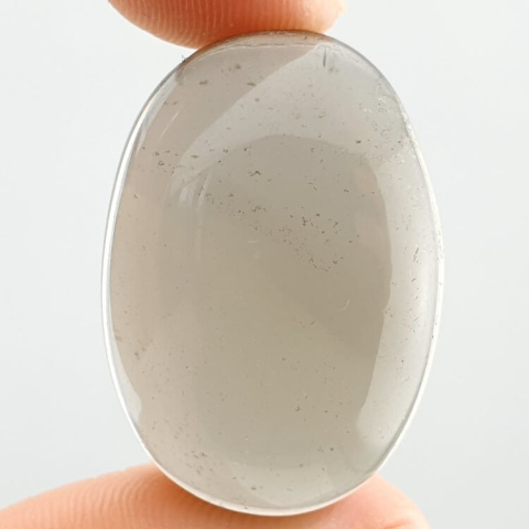Kwarc dymny kaboszon 27x19 mm nr 63 Kwarc dymny kaboszon 27x19 mm nr 63