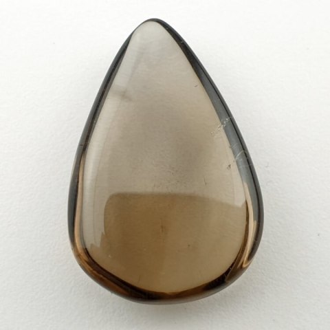 Kwarc dymny kaboszon 31x21 mm nr 60 Kwarc dymny kaboszon 31x21 mm nr 60