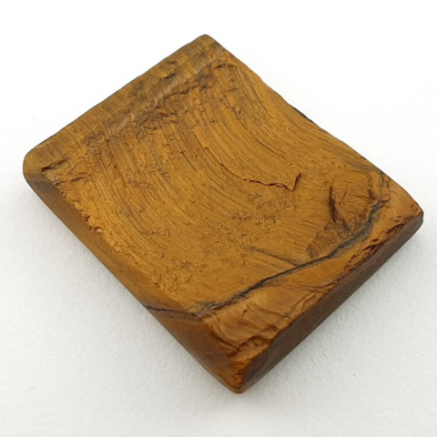 Tygrysie oko kaboszon surowy 26x22 mm nr 8 Tygrysie oko kaboszon surowy 26x22 mm nr 8