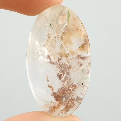 Kwarc ogrodowy kaboszon 35x20 mm nr 57 Kwarc ogrodowy kaboszon 35x20 mm nr 57