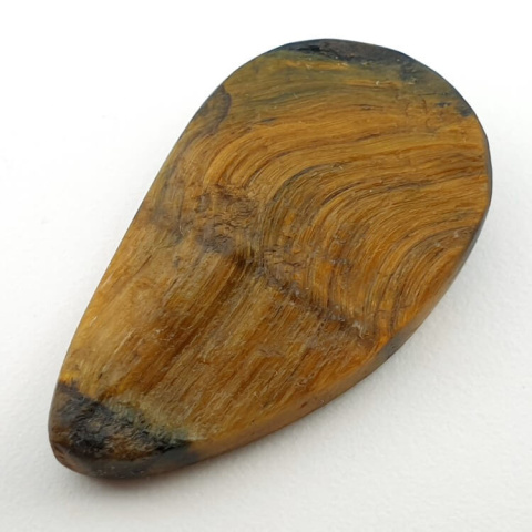 Tygrysie oko kaboszon surowy 35x20 mm nr 19 Tygrysie oko kaboszon surowy 35x20 mm nr 19