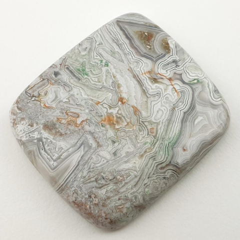 Agat koronkowy kaboszon 31x28 mm nr 126 Agat koronkowy kaboszon 31x28 mm nr 126