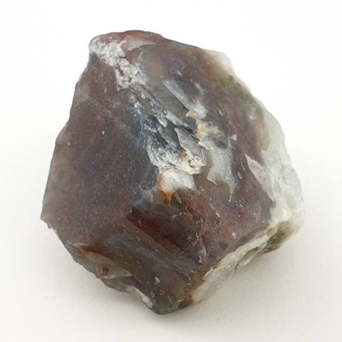 Agat indyjski bryłka z dziurką 32x30 mm nr 10 Agat indyjski bryłka z dziurką 32x30 mm nr 10