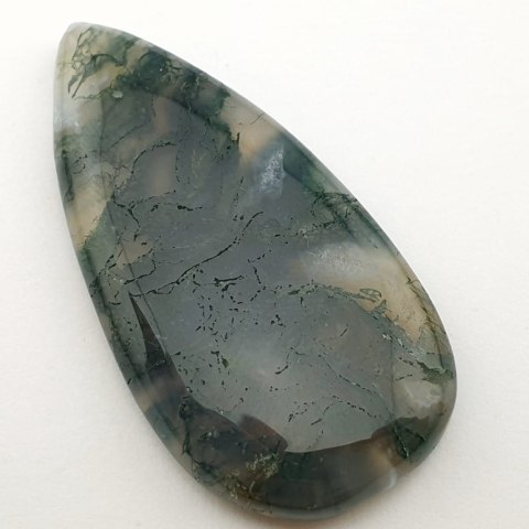 Agat mszysty kaboszon 4,7x2,4 cm nr 33