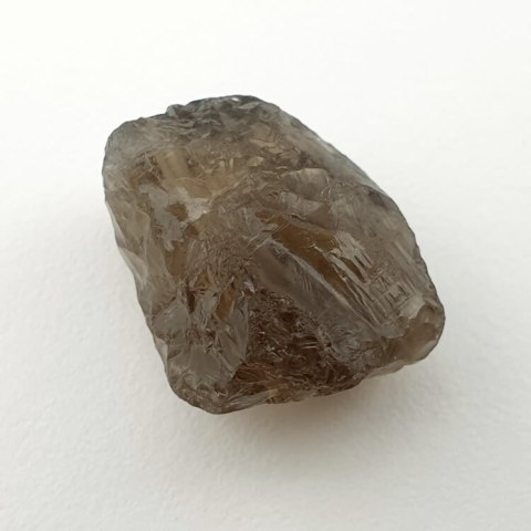 Kwarc dymny bryłka z dziurką 18x14 mm nr 67 Kwarc dymny bryłka z dziurką 18x14 mm nr 67
