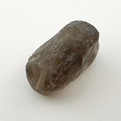 Kwarc dymny bryłka z dziurką 18x14 mm nr 67 Kwarc dymny bryłka z dziurką 18x14 mm nr 67