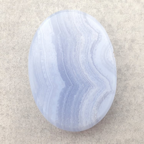 Agat blue lace kaboszon 32x23 mm nr 9 Agat blue lace kaboszon 32x23 mm nr 9
