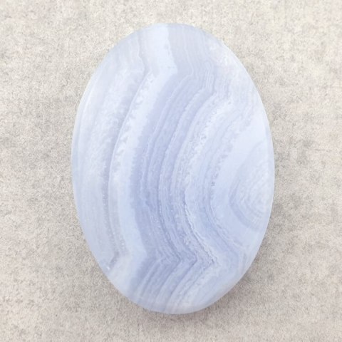 Agat blue lace kaboszon 36x25 mm nr 6 Agat blue lace kaboszon 36x25 mm nr 6