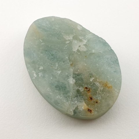 Akwamaryn kaboszon surowy 28x20 mm nr 42 Akwamaryn kaboszon surowy 28x20 mm nr 42