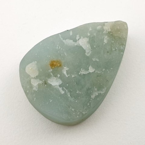 Akwamaryn kaboszon surowy 29x21 mm nr 37 Akwamaryn kaboszon surowy 29x21 mm nr 37