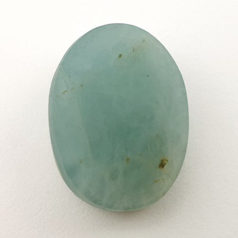 Akwamaryn kaboszon surowy 29x22 mm nr 25 Akwamaryn kaboszon surowy 29x22 mm nr 25