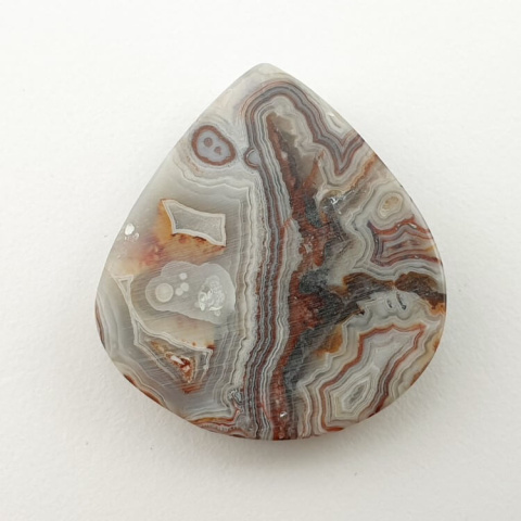 Agat koronkowy kaboszon 30x27 mm nr 171 Agat koronkowy kaboszon 30x27 mm nr 171