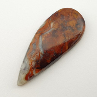 Agat koronkowy kaboszon 37x16 mm nr 206