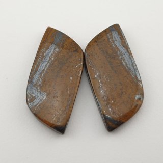 Tygrysie żelazo para kaboszonów 2,9x1,3 cm nr 1