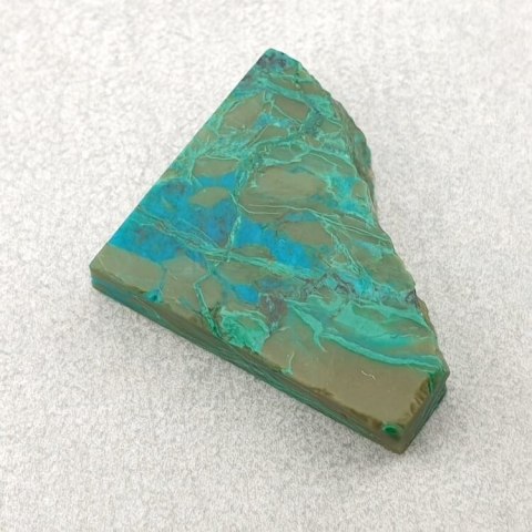 Chryzokola cięta surowa 22x18 mm nr 86