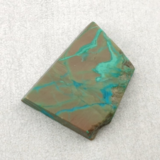 Chryzokola cięta surowa 23x19 mm nr 40