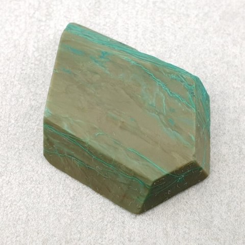 Chryzokola cięta surowa 27x19 mm nr 81