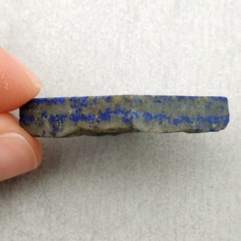 Lapis lazuli cięty surowy 23x20 mm nr 50