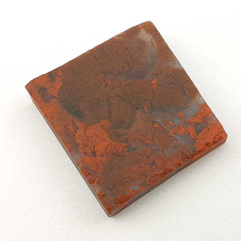 Jaspis czerwony cięty surowy 26x24 mm nr 50 Jaspis czerwony cięty surowy 26x24 mm nr 50