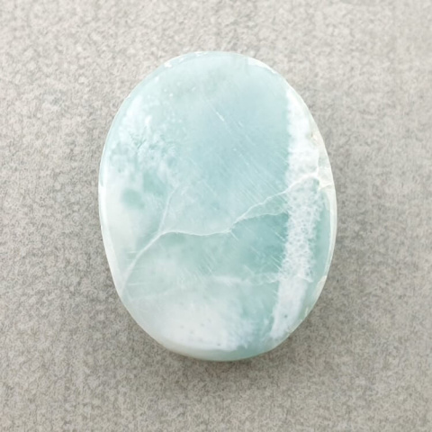 Larimar kaboszon 19x15 mm nr 367