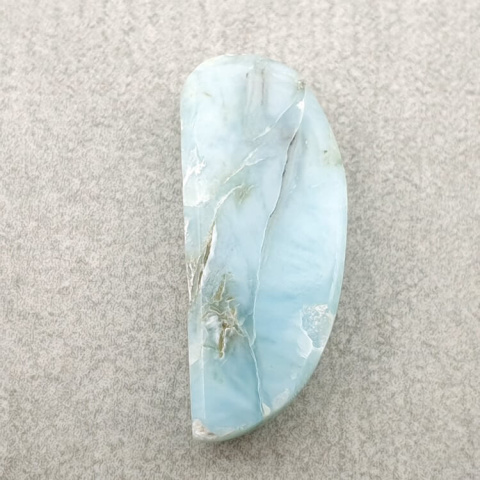 Larimar kaboszon 22x9 mm nr 331