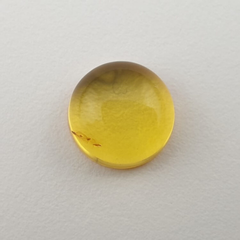 Bursztyn bałtycki kaboszon fi 10 mm nr 574 Bursztyn bałtycki kaboszon fi 10 mm nr 574