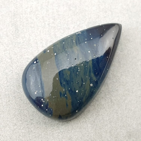 Leland blue kaboszon 29x17 mm nr 52 Leland blue kaboszon 29x17 mm nr 52