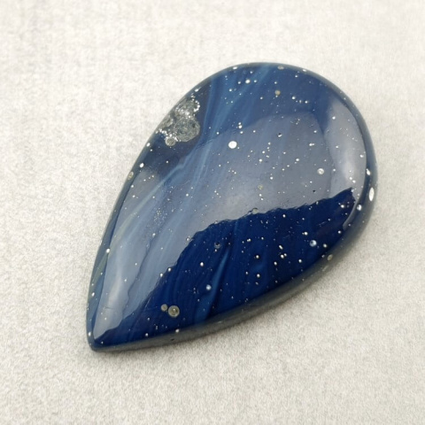 Leland blue kaboszon 31x20 mm nr 20 Leland blue kaboszon 31x20 mm nr 20