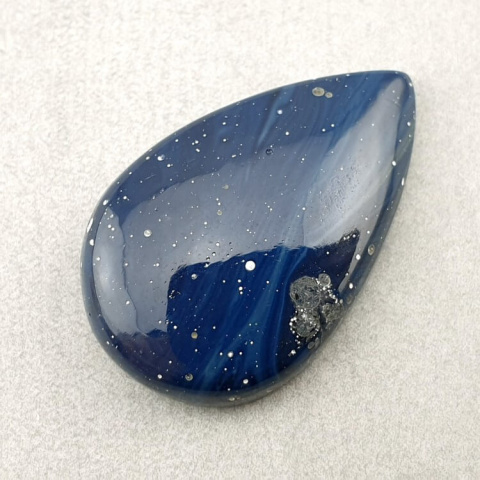 Leland blue kaboszon 31x20 mm nr 20 Leland blue kaboszon 31x20 mm nr 20