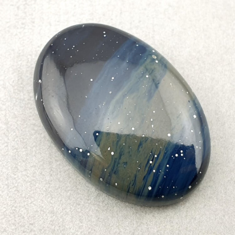 Leland blue kaboszon 32x22 mm nr 4 Leland blue kaboszon 32x22 mm nr 4