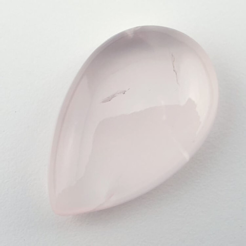 Kwarc różowy kaboszon 32x21 mm nr 141 Kwarc różowy kaboszon 32x21 mm nr 141