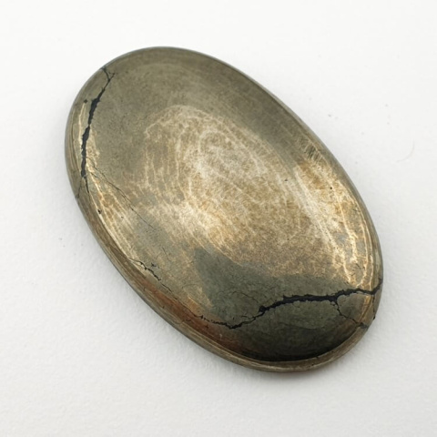Piryt kaboszon 32x20 mm nr 108 Piryt kaboszon 32x20 mm nr 108