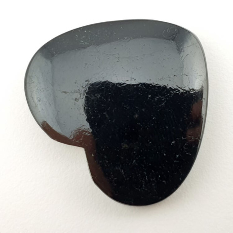Czarny Turmalin kaboszon serce 31x28 mm nr 46 Czarny Turmalin kaboszon serce 31x28 mm nr 46