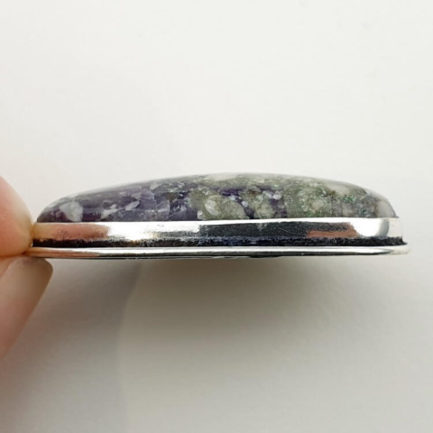 Jaspis Tiffany zawieszka 37x22 mm nr 15 Jaspis Tiffany zawieszka 37x22 mm nr 15