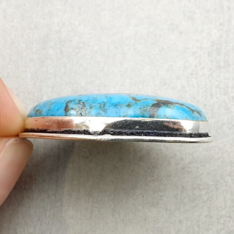 Magnezyt turkusowy zawieszka 32x22 mm nr 10 Magnezyt turkusowy zawieszka 32x22 mm nr 10